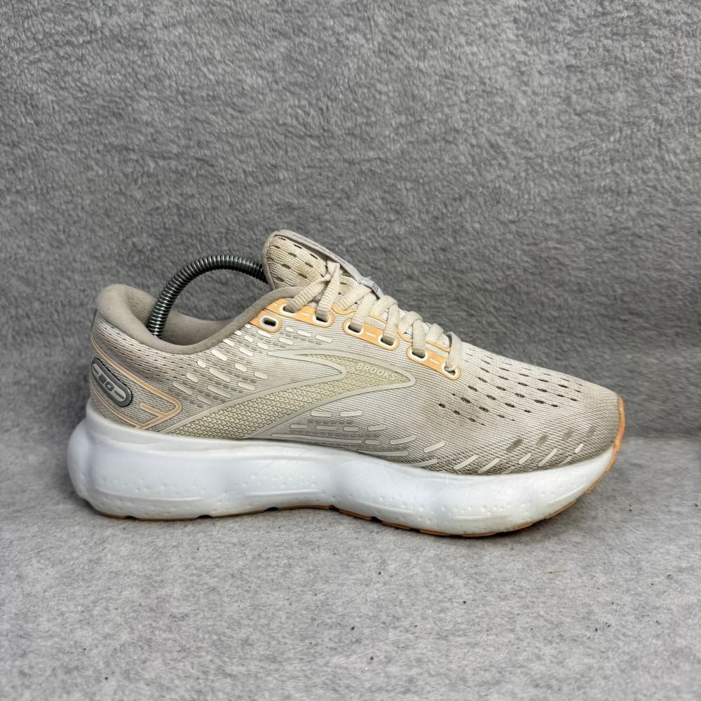 Brooks Glycerin 20 Women's Shoes Size 7.5 Beige Running Sneakers 1203691B133 - Picture 6 of 10
